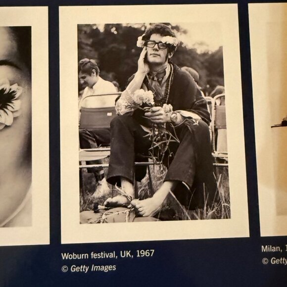 Retro 1960s Frameable Poster Set of 5 Wall Art Iconic Black White Fashion London - Picture 7 of 10